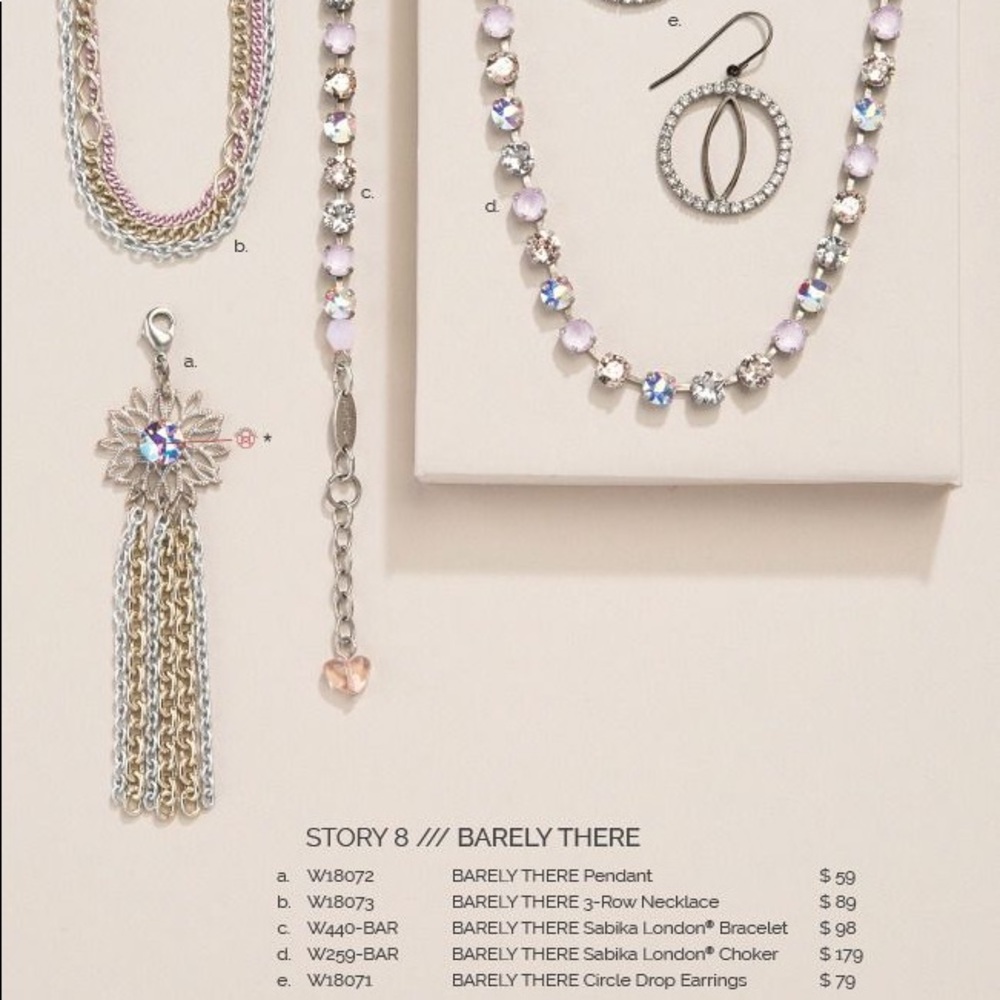 **AUTHENTIC** Sabika Barely There necklace